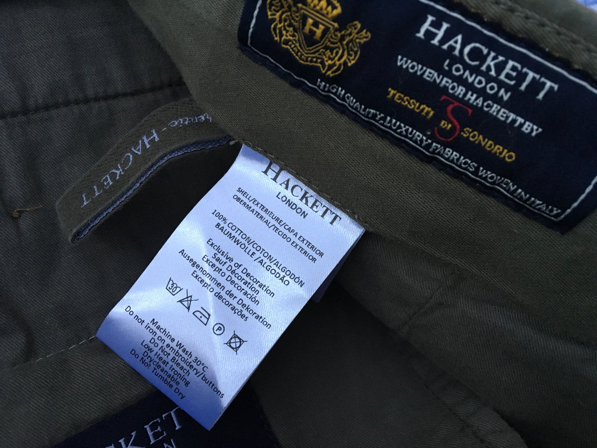 HACKETT LONDON MILITARY CHINO - Trousers Pants Men 36R Men