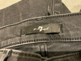 7 for all Mankind High Waisted Skinny Jean JEANS Pants Trousers Size 25 ladies