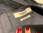 ISABEL MARANT ÉTOILE Jessie Pinstripe Linen Embroidered Skirt Size 38 US 6 UK 10 ladies