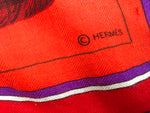 Hermès HERMES 2016 COUVERTURES ET TENUES DE JOUR Cashmere Shawl scarf GM Ladies
