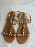 L.K. Bennett London Freja Jelly Pearls Embellished Sandals Size UK 2 US 5 EU 35 ladies