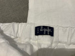 il gufo Boys' White Linen Trousers Pants Size 6 years old children