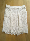 Maje Joelle Cotton-guipure Lace Skirt Size F 38 UK 10 US 6 ladies