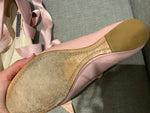 Ralph Lauren Collection Leather Ballet Flats In Pink Size US 8.5 UK 5.5 EU 38.5 ladies