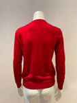 Ralph Lauren POLO Extra Fine Merino Wool V neck Jumper Sweater Size S small ladies