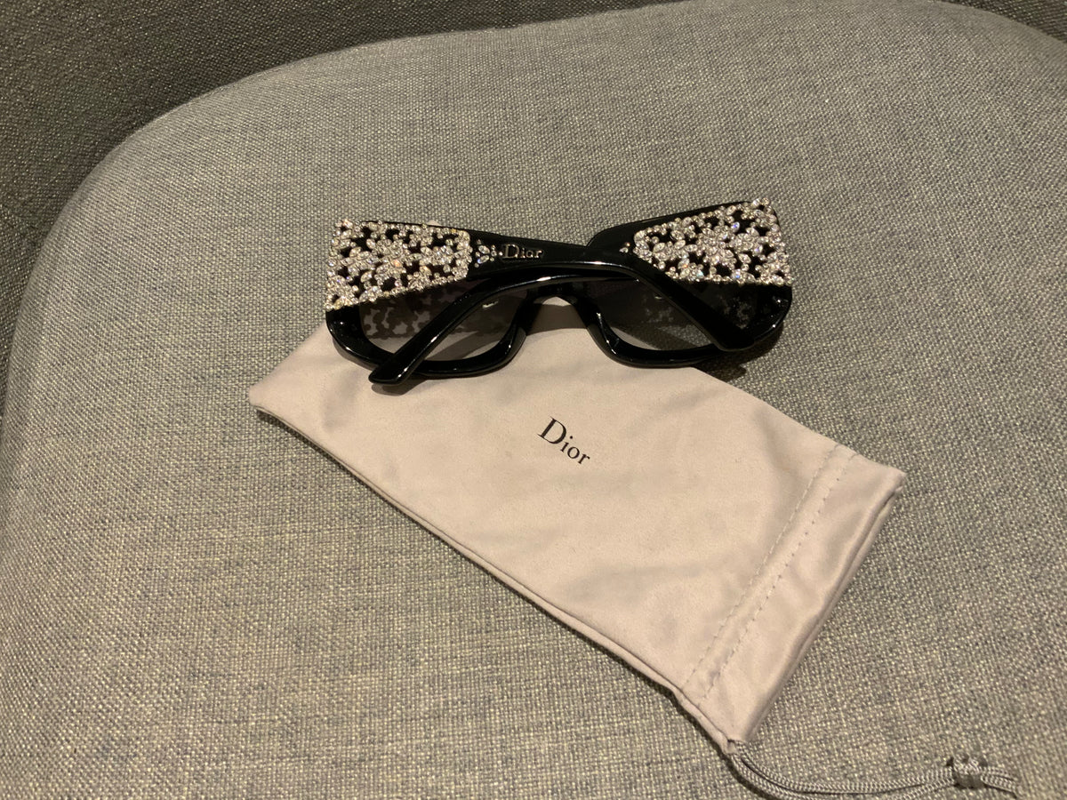 MOST WANTED Christian Dior Delicacy Limited Edition Sunglasses Swarovski Crystal ladies