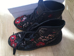 MM6 Maison Margiela Floral-jacquard high-top sneakers Trainers 39 US 9 UK 6 ladies