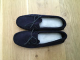 Papouelli London ELLERY Suede Shoes Loafers Moccasins Size 37 Boys Children