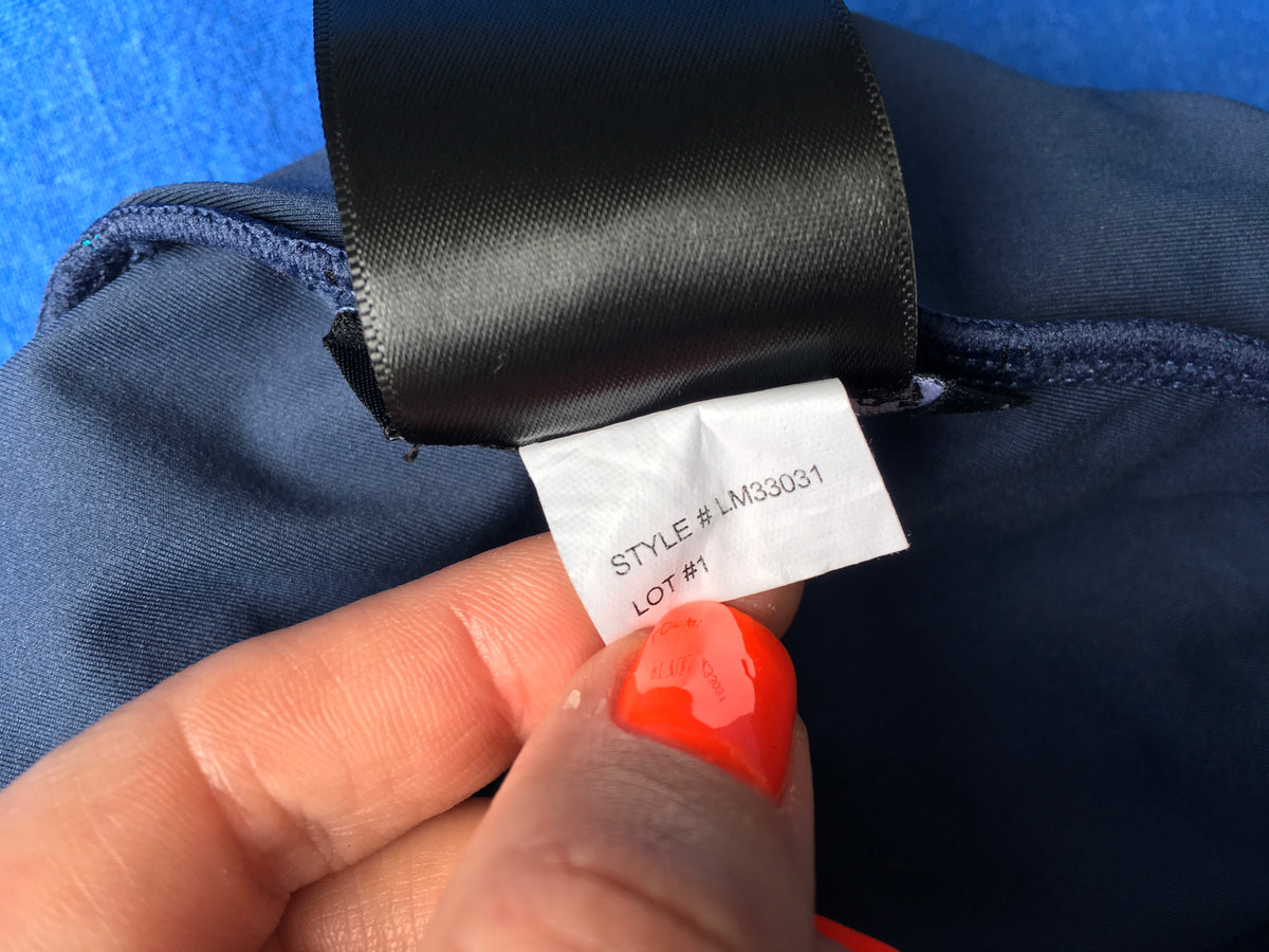 Little Marc Jacobs Striped One-Piece Swimsuit Swimwear Size 6 Year Old Children
