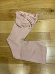 BCBG MAX AZRIA satin pink pants trousers SIZE US 0 UK 4 ladies