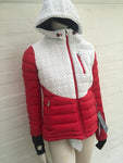 PERFECT MOMENT Vale matelassé quilted shell down hooded ski jacket Size M medium LADIES