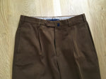 Incotex Venezia 1951 Brown Corduroy Trousers - Trousers Pants Men Size 48 Men