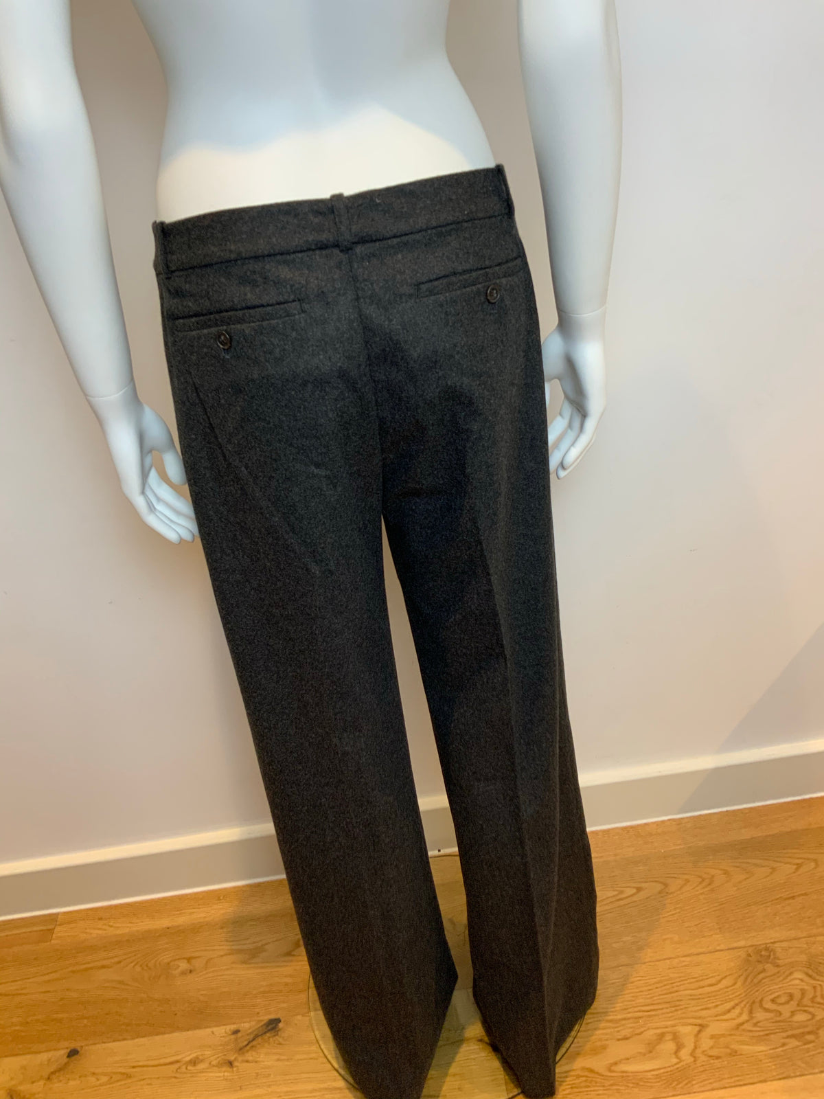 Ralph Lauren Blue Label Wool Flare Wide Leg Pants Trousers Size US 8 UK 12 L ladies