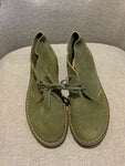 Crewcuts by J. Crew Green Suede Boots Shoes size K6 children