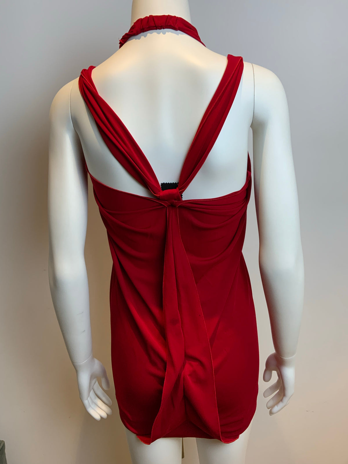 RM by Roland Mouret RUNAWAY Red Mini Dress UK 4 US 0 XXS ladies