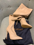 LE SILLA Eva Over-the-knee Boots In Neutrals Leather Size Eu 37 UK 4 US 7 ladies