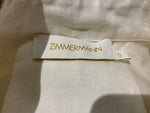 ZIMMERMANN Ninety-six Shirt Paisley Print Linen DRESS SIZE 1 S Small SOLD OUT ladies