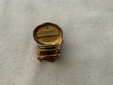 Yves Saint Laurent YSL Arty gold-plated glass ring size 6 ladies