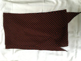 Saint Laurent Polka-dot print silk-crepe neck scarf ladies