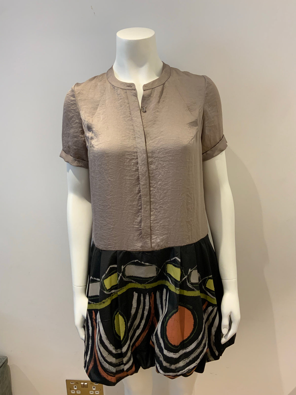 PRINGLE of Scotland 1815 abstract printed dress Size S/M ladies