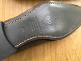 GEORGES RECH Homme Grey Leather Agostino Shoes SIZE 44  Men