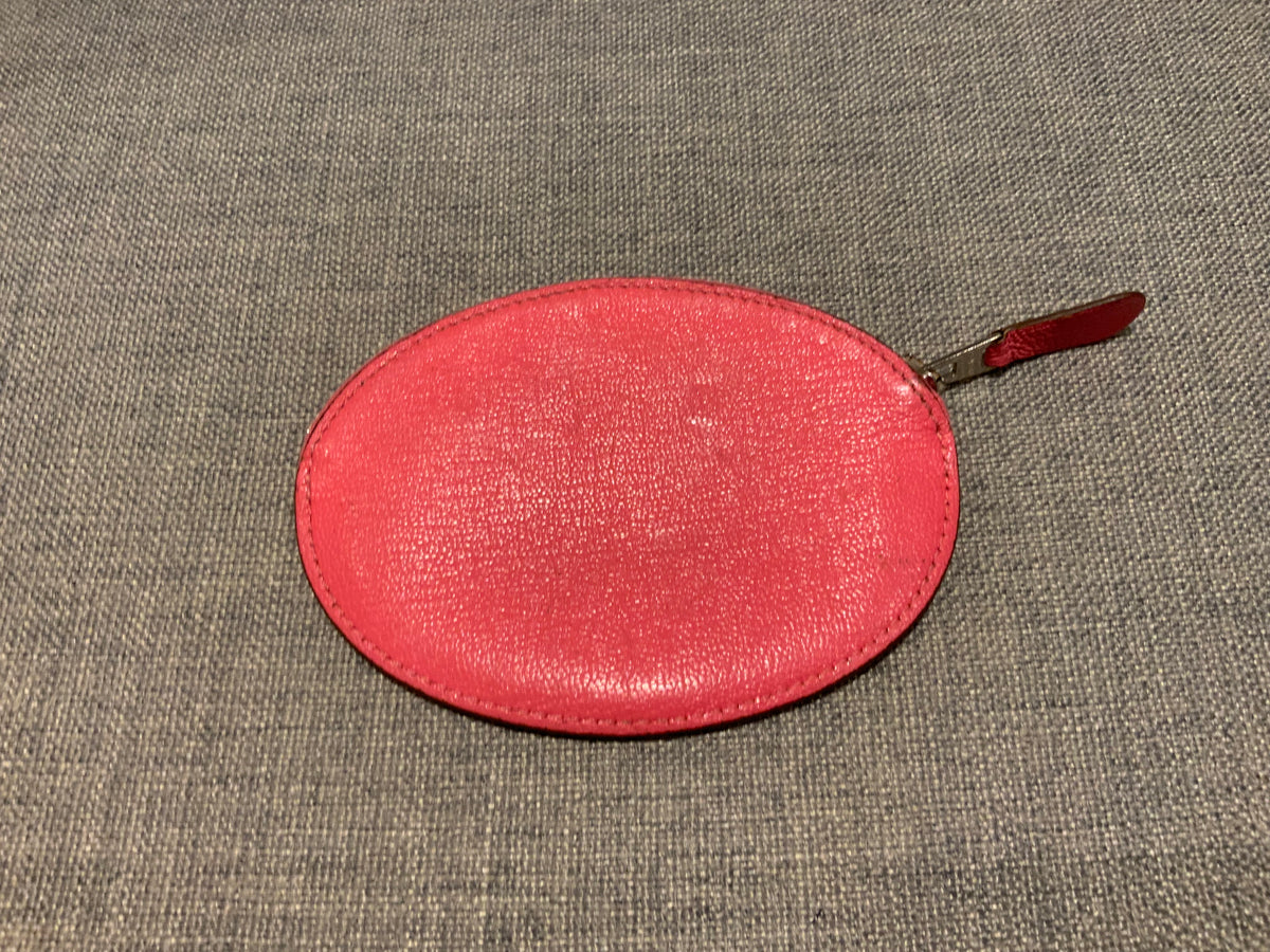 Hermès HERMES Chevre Mysore Evelyne Coin Purse Rose Tyrien ladies
