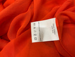 JASMINE DI MILO Coral Red Open Front Sweater Top Size UK 10 US 6 ladies