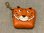 Anya Hindmarch 2022 Tiger textured-leather AirPods case ladies