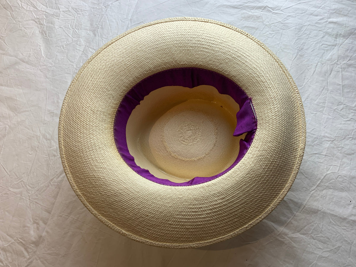 La Cerise Sur Le Chapeau - Natural Straw Hat Size 56 ladies
