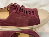 AXEL ARIGATO CAP TOE SNEAKER BURGUNDY SUEDE LEATHER Shoes Size 37 UK 4 US 7 ladies