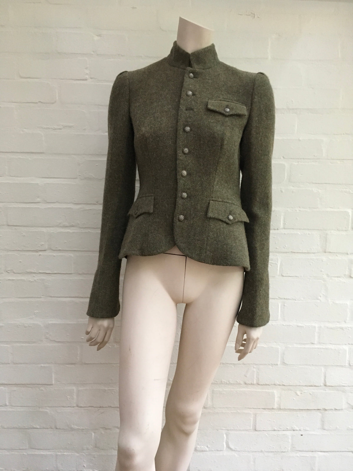 RALPH LAUREN Womens Wool Alpaca Fitted Blazer Jacket LADIES