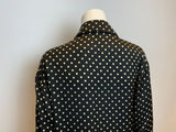 P.A.R.O.S.H laundry Polka Dots Oversized Shirt Pleated Dress SIZE XS ladies