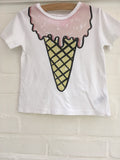 Stella McCartney KIDS Girls' Arlow ice cream print T-shirt Top  Children