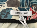 Elizabeth and James' ‘Vanessa' off-the-shoulder printed silk top  Ladies