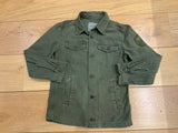 ZARA Khaki Army Boys Jacket Size 7-8 Years 128 cm children