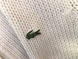 LACOSTE Knit Wool Button Down Cardigan Jumper Sweater Ladies