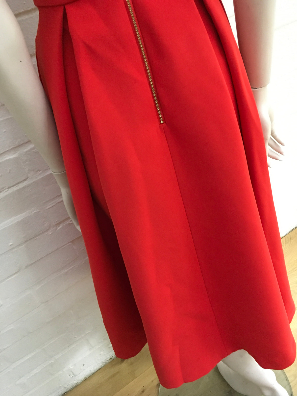 Self-Portrait Ayelette off-the-shoulder cut out crepe dress Ladies