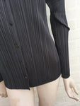 PLEATS PLEASE ISSEY MIYAKE Pleated Shirt In Grey  ladies