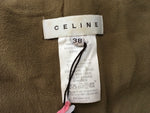 CÉLINE Celine Vintage Silk Gold Insert Top Ladies