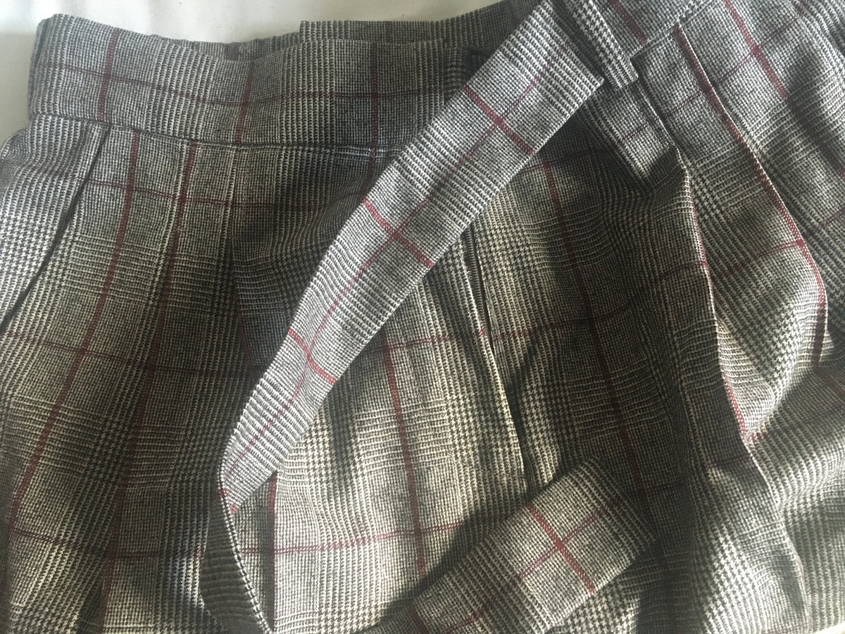 Brunello Cucinelli Prince of Wales checked wool pants I 40 UK 8 US 4 Ladies