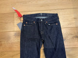 7 for all Mankind Roxanne in Mercer wash Jean Denim Jeans Pants Size 24 ladies