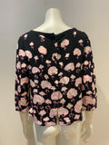 MOST WANTED Prada Pink Black Shirt Blouse Size XS ladies