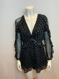 ZIMMERMANN MOST WANTED ADORN ROMPER PLAYSUIT Size 1 ladies