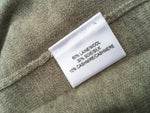 JOSEPH Thin Knitted Wool Silk Cashmere Ruffle Details Sweater Jumper LADIES
