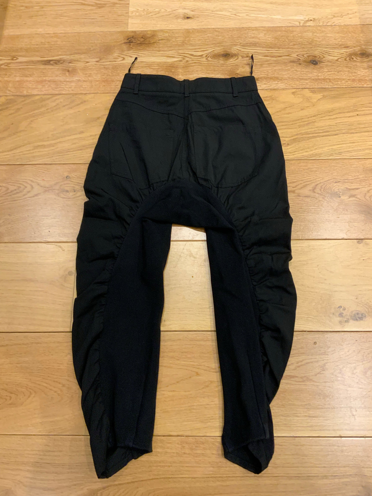 Stella McCartney Tina ruched-leg cropped trousers pants Size I 34 UK 4 US 0 ladies