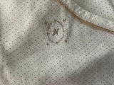 Nanos cotton embroidered all in one bodysuit Children KIDS Size 1 month ladies