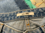 GRLFRND Jessica cropped mid-rise wide-leg Denim Jeans Size 26 ladies