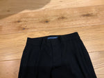 Ralph Lauren Black Roll Hem Office Black Pants Trousers Size US 2 UK 6 XS ladies