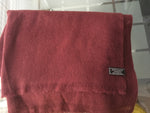 Real Pashmina Hand made in India Burgundy Cozy Scarf Shawl ladies