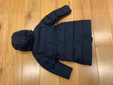 Crewcuts J. Crew Girls' Puffer Parka Feathers Down Winter Coat Jacket 6-7 years children